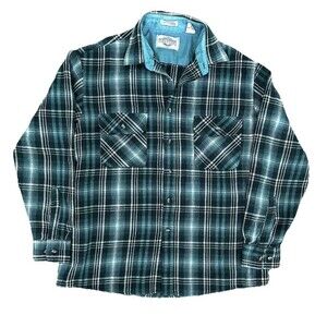 Vintage 80’s Plaid Flannel Northwest Territory Long Sleeve Shirt